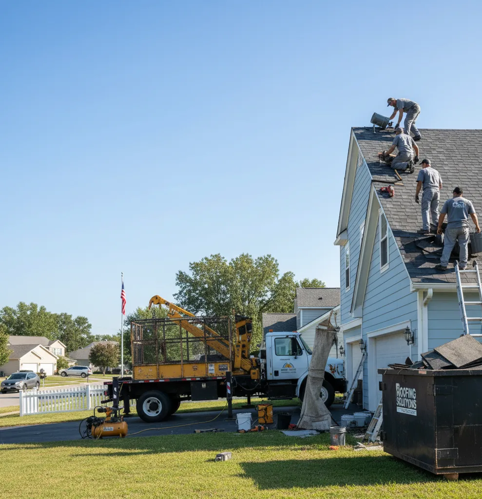 Roof Repair in West Liberty